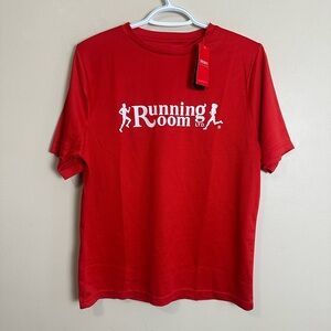 Running Size XS Red Men's Shirt